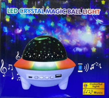 صورة Music Led crystal ball light