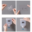 صورة Plastic Kitchen Wall-mounted Oil and Vinegar Dispenser Jar Container