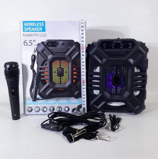 Picture of KTX-1222 Wireless Karaoke Bluetooth Speaker With Mic