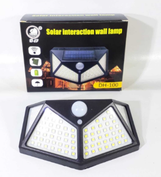 صورة Led Solar Lamp With Sensor Apply Exterior Wall