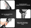 Picture of Mini 4 Inch handheld Electric Power Cordless Chainsaw For Trees Branch Wood Cutting