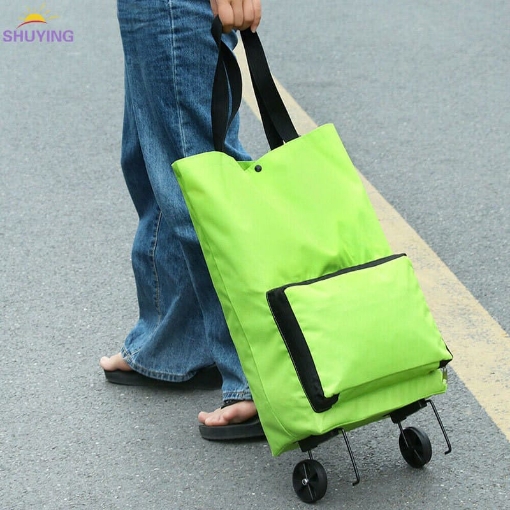 Picture of Portable And Foldable Waterproof Bag Luggage with Wheels