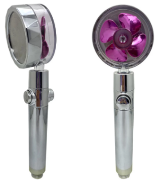 Picture of High Pressure 360 Degree Rotating Flow With Filter And Mini Fan Rain Mist Nozzle