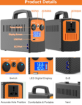 صورة Portable Solar Generator System Car Jump Starter