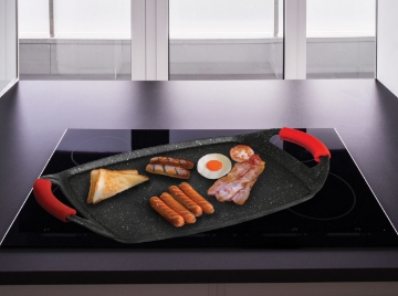 Picture of BH Grill plate 47 cm  Burgundy 