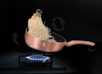 Picture of BH Flip frypan 26 cm  Burgundy 