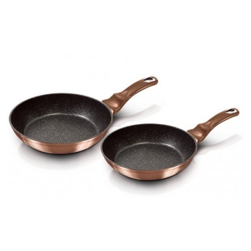 Picture of BH 2 pcs frypan set 22+26 CM Burgundy 