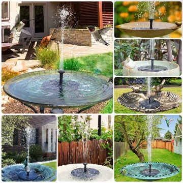 Picture of Solar Powered Bird Bath Fountain