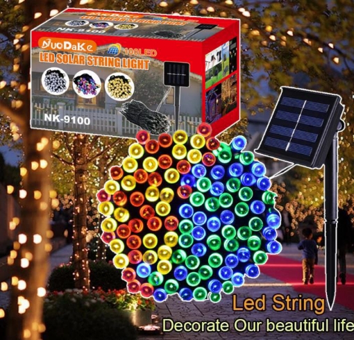 Picture of Solar 100 Led Christmas Light