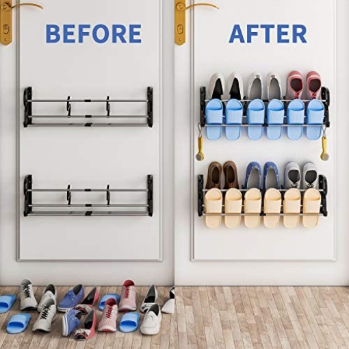 Picture of 2-Pack Over the Door Shoe Rack