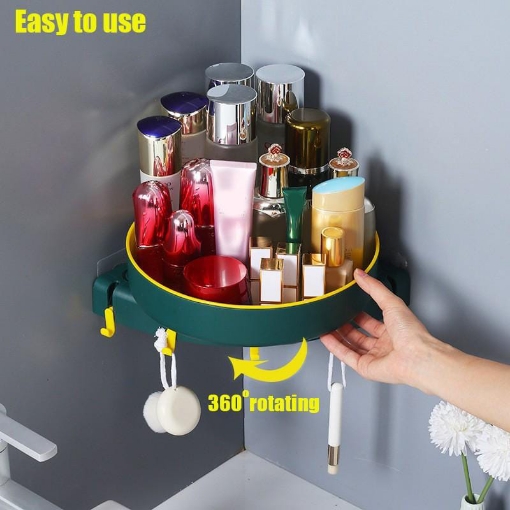Picture of 360 Rotating  Bathroom Storage Rack