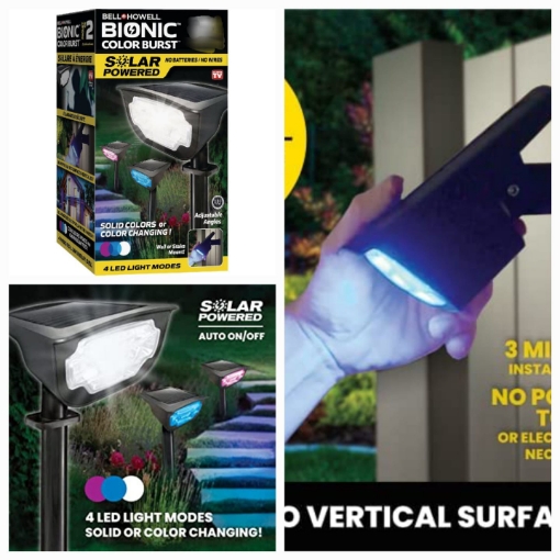 Picture of Solar Spotlights Outdoor IP67 Waterproof